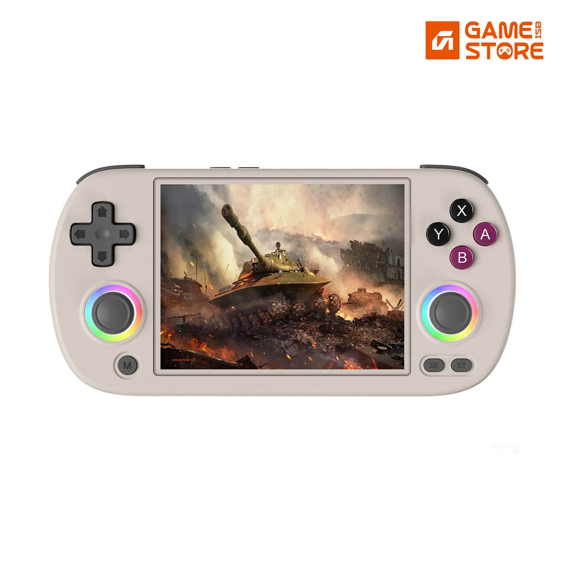 Anbernic RG40XX H Retro Handheld Game Console RG40XXH Portable Game Console 4'' IPS Screen Linux System 64G TFCard Preloaded Games 5000+ RG40XX H Supports HDMI TV Output 5G WiFi Bluetooth 4.2