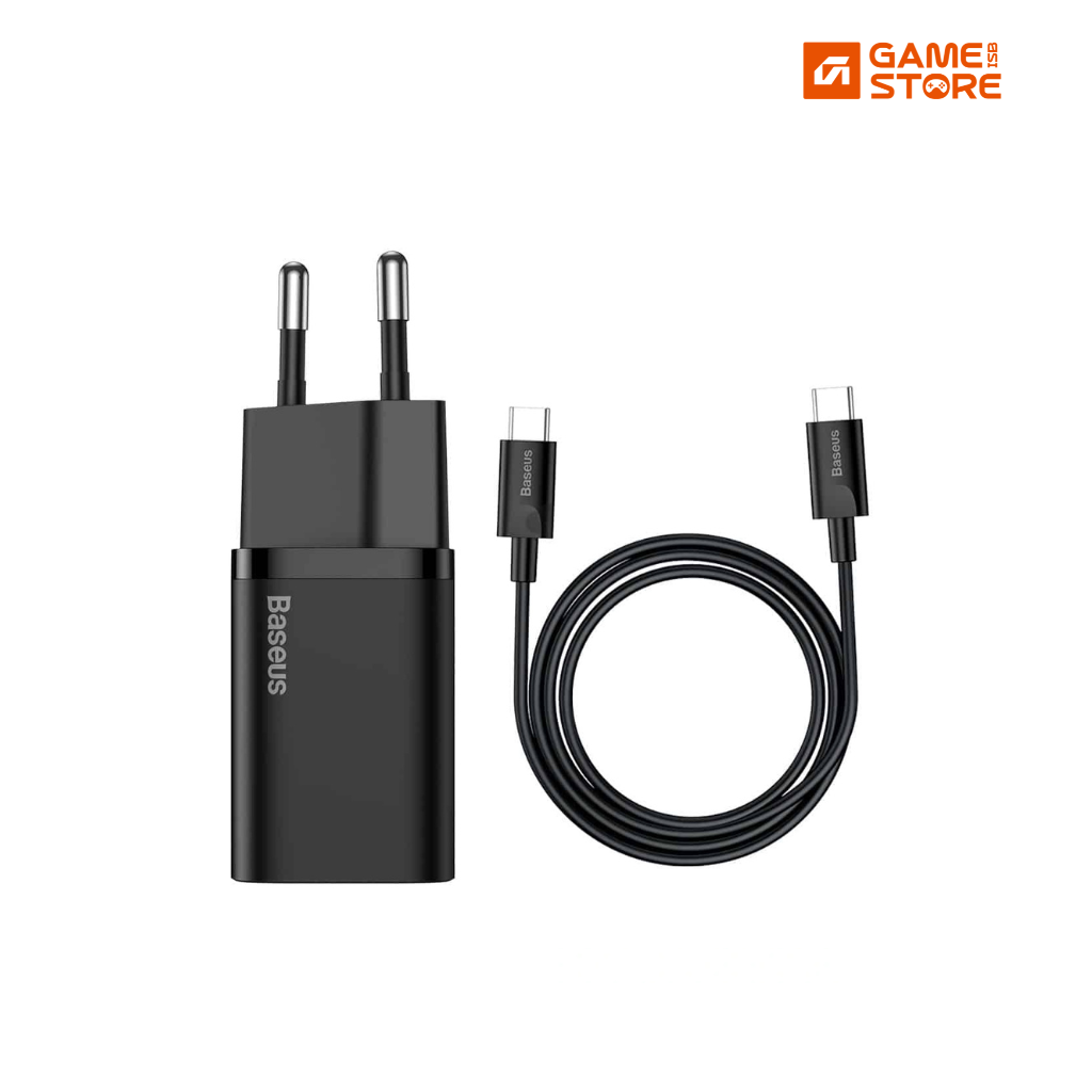 Baseus-Super-Si-25W-Charger-Black Baseus-Type-C-Charger-Wall-Charger