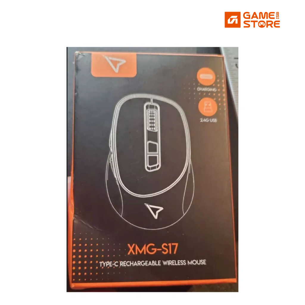 V7 XMG-S17 Type C Rechargeable Wireless Mouse front view