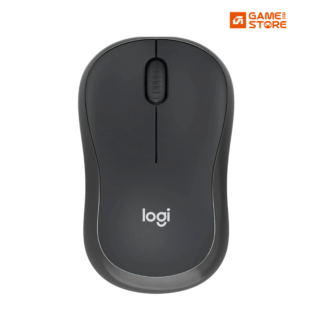 Logitech M240 Silent Bluetooth Mouse Graphite front view