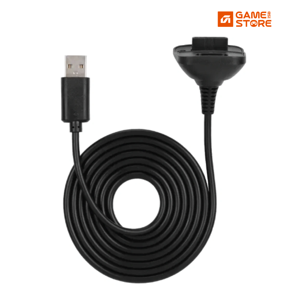 Xbox 360 Controller 2 in 1 Fast Charging Cable 1.5m front view