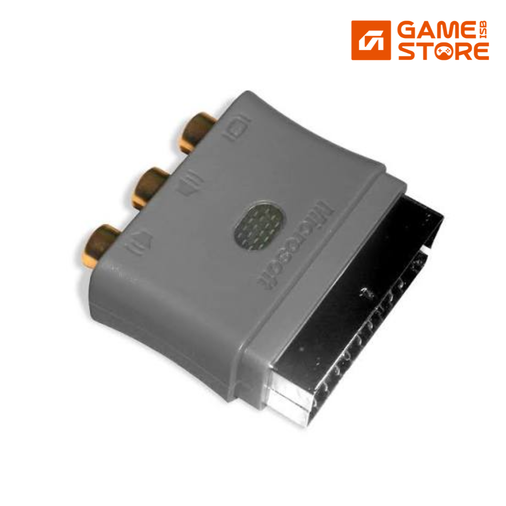 Microsoft Xbox 360 SCART to RCA adapter for xbox accessories setup