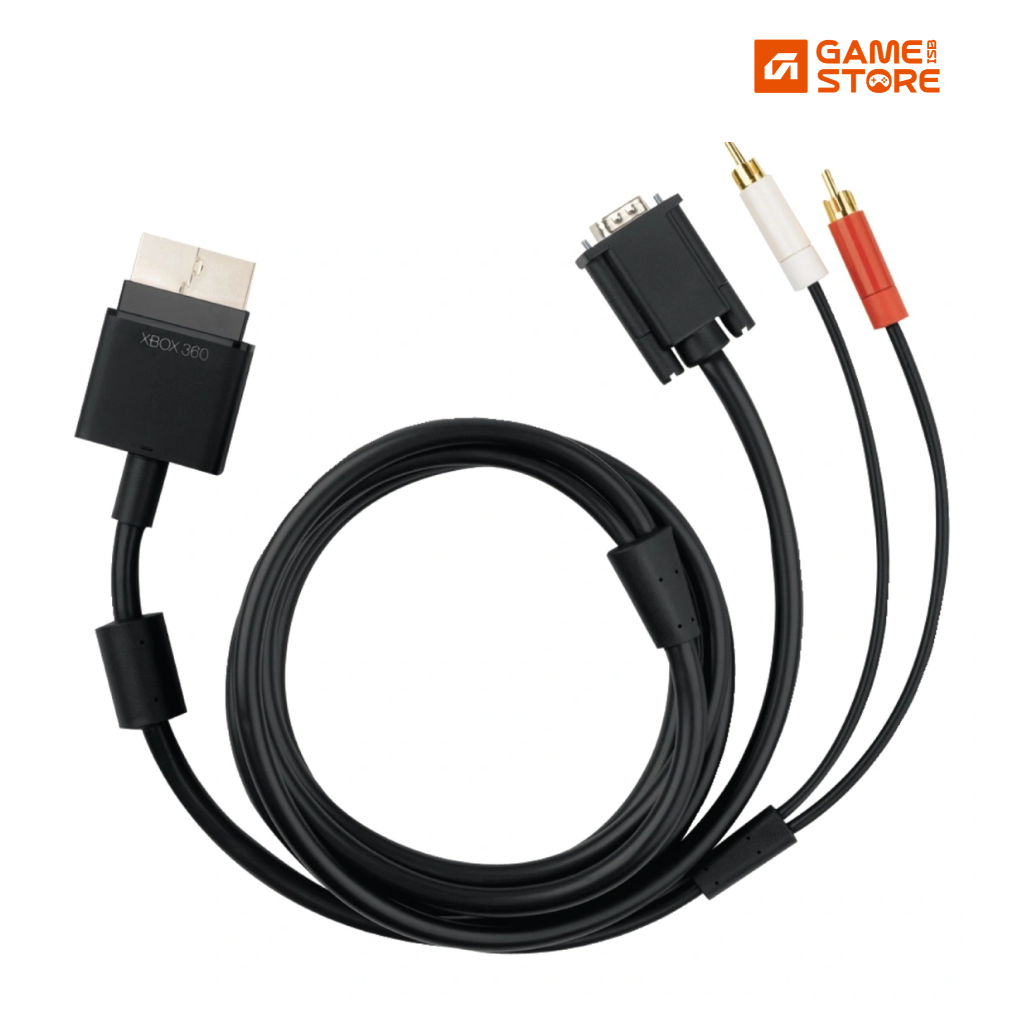 Xbox 360 VGA HD AV Cable front view