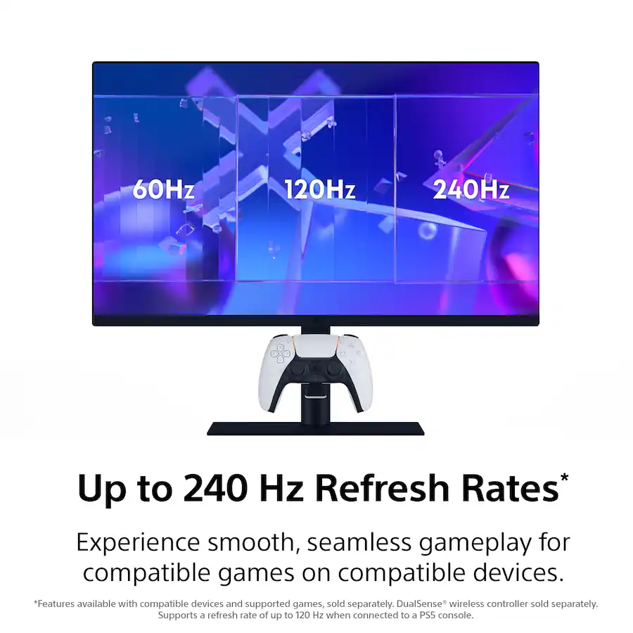 27" Gaming Monitor with DualSense® Charging Hook for Playstation
