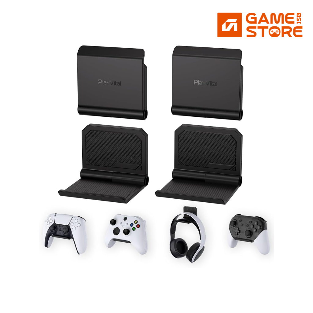 Universal wall mount stand holder for gaming consoles