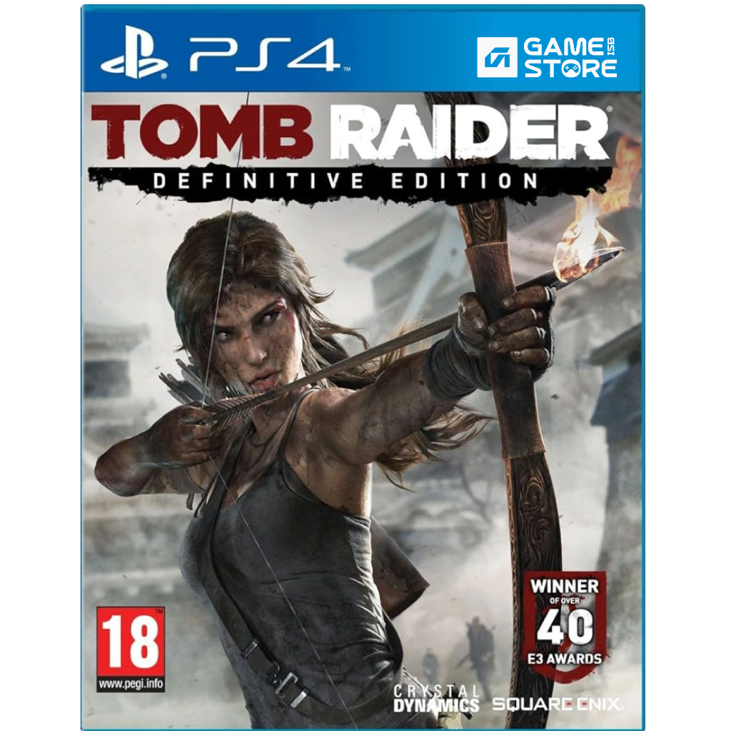 Tomb Raider Definitive Edition PS4 game case cover in Pakistan