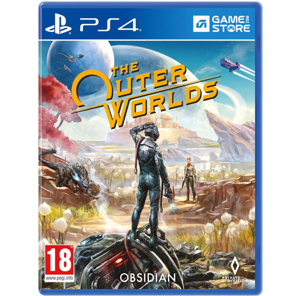The Outer Worlds PS4 used game case, sci-fi RPG for PlayStation 4 in Pakistan