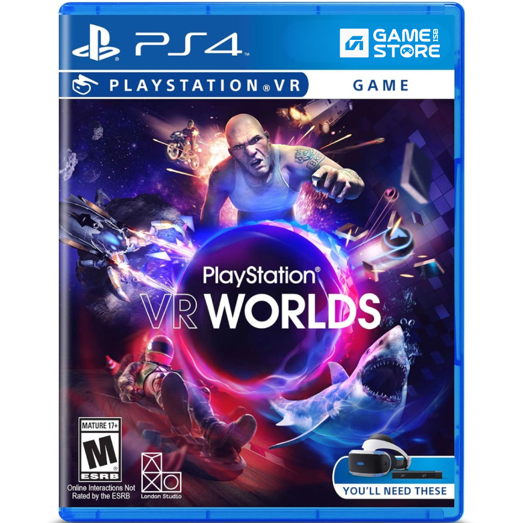 PlayStation VR Worlds PS4 used game case Pakistan