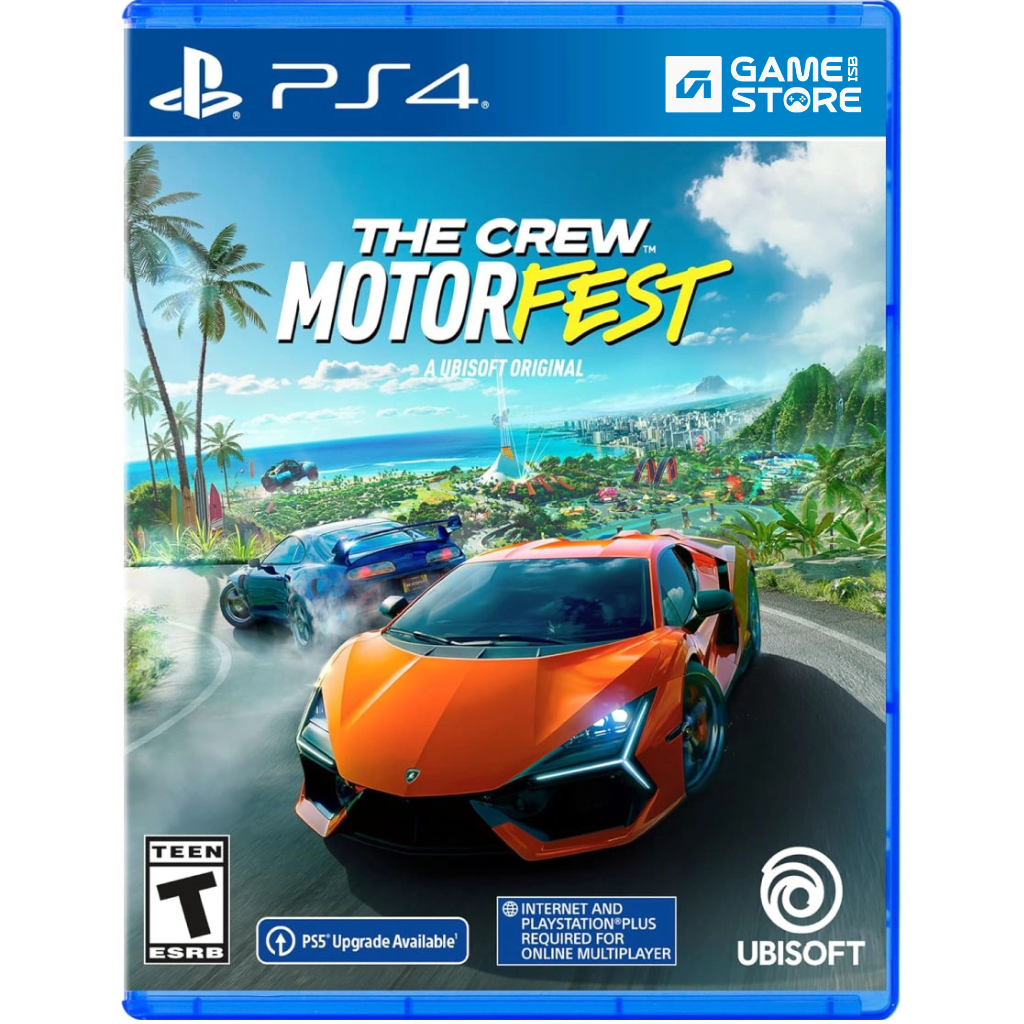 The Crew Motorfest Standard Edition PS4 game case front cover