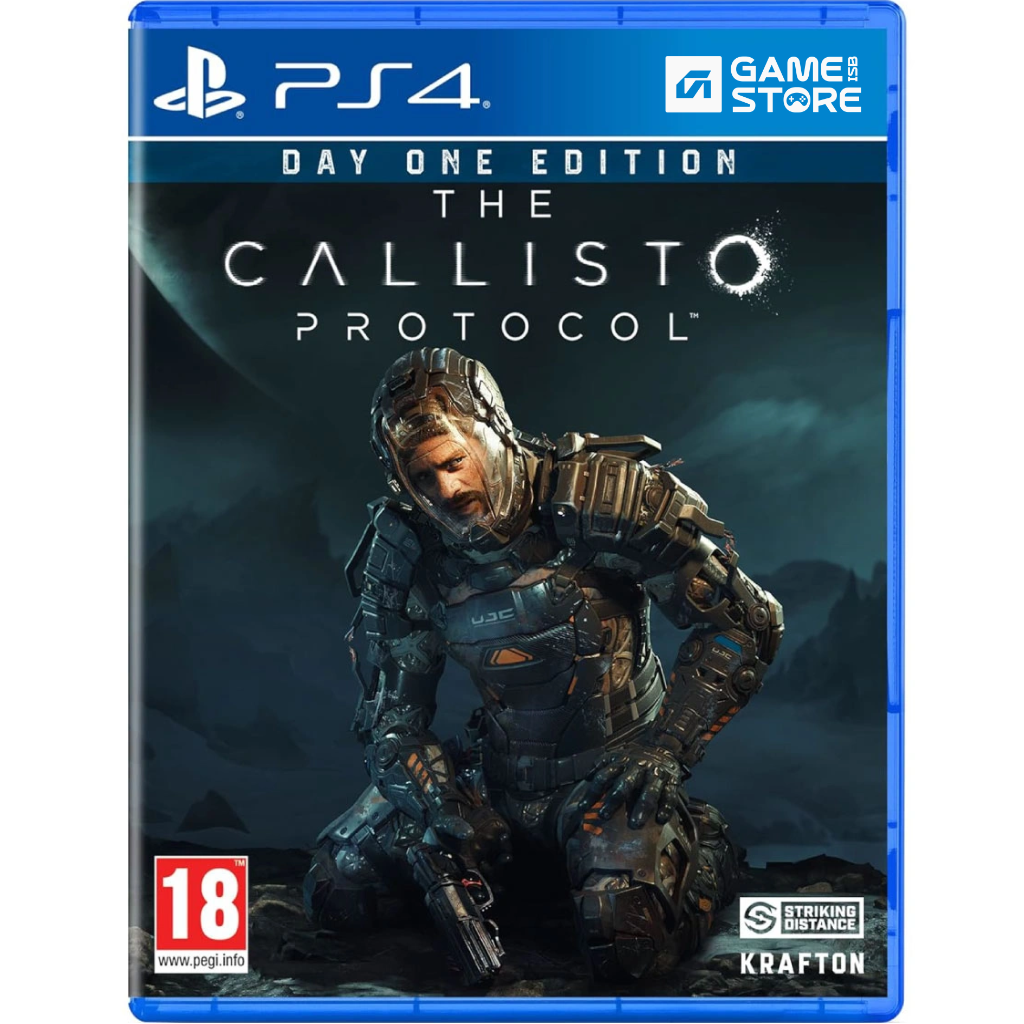 The Callisto Protocol PS4 game case front cover