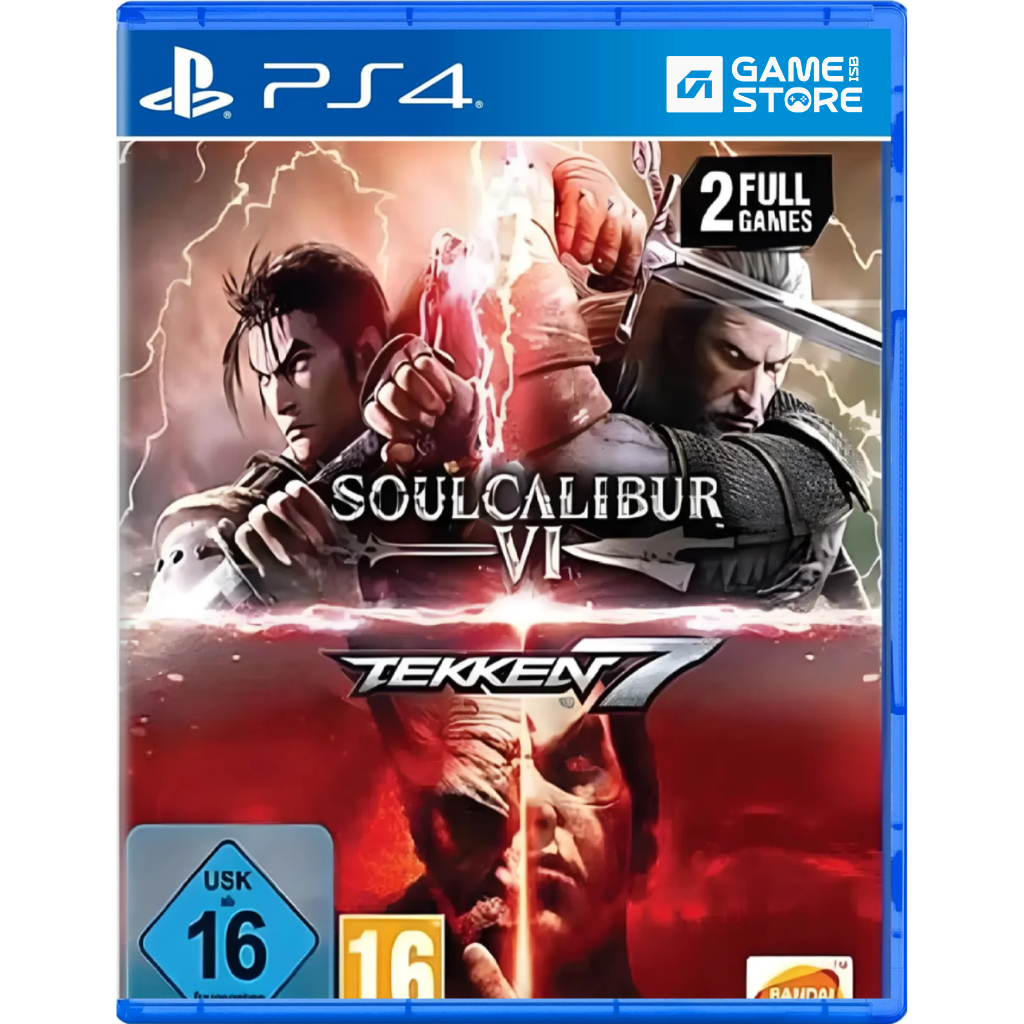soulcalibur vi tekken 7 ps4, soulcalibur 6 tekken 7 ps4, ps4 games, ps4 games price in pakistan, ps4 fighting game bundle pakistan