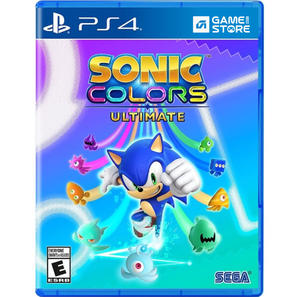 Sonic Colors Ultimate PS4 game cover - Sonic Colors Ultimate PlayStation 4
