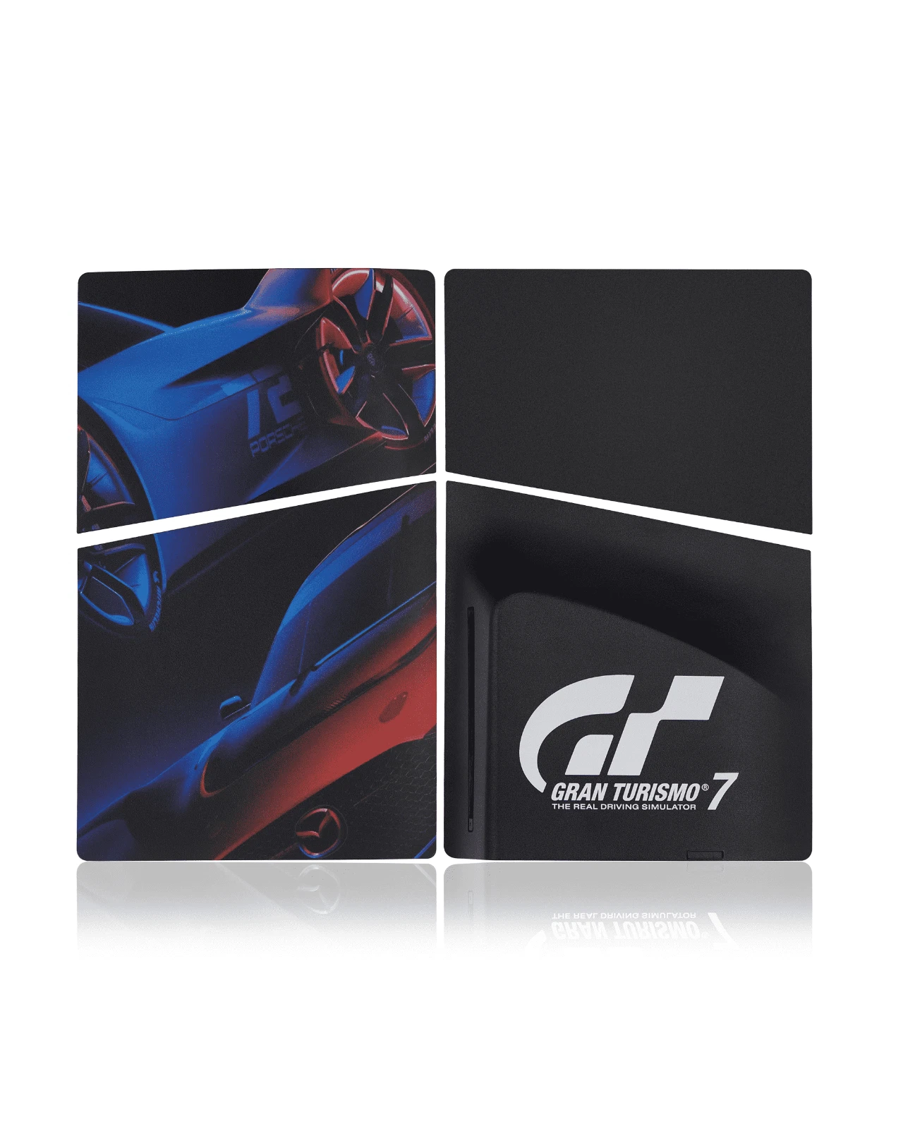Gran Turismo 7 - PlayStation 5 Slim Disc Edition Compatible Faceplate Covers