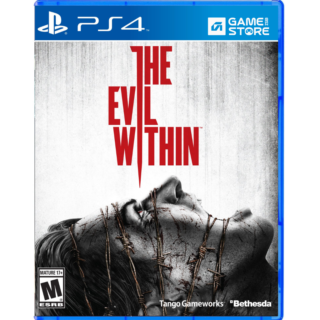 The Evil Within PS4 back cover artwork