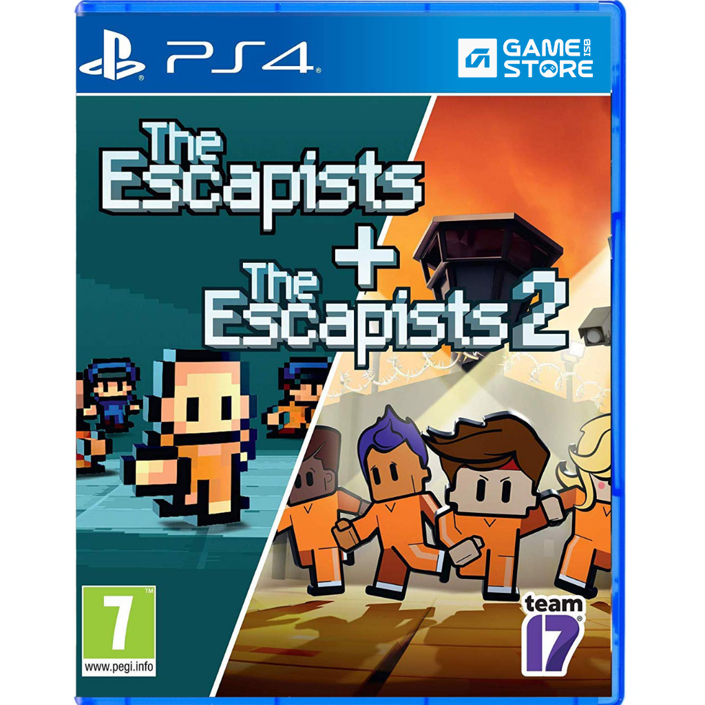 The Escapists 2 PS4 game case cover