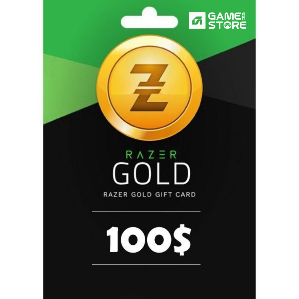 Razer Gold 100 dollar eGift card cover artwork
