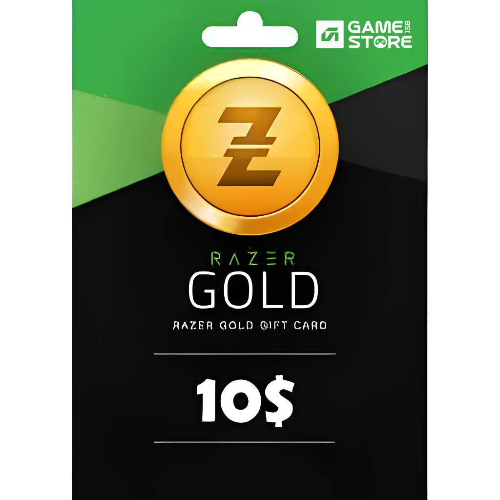 Razer Gold 10$ eGift Card in Pakistan – Buy online from Game Store ISB with instant delivery.