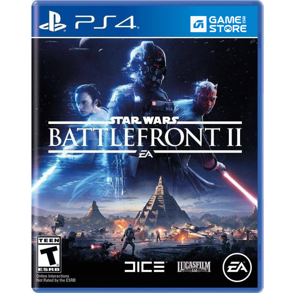 Star Wars Battlefront 2 PS4 game case used copy front cover
