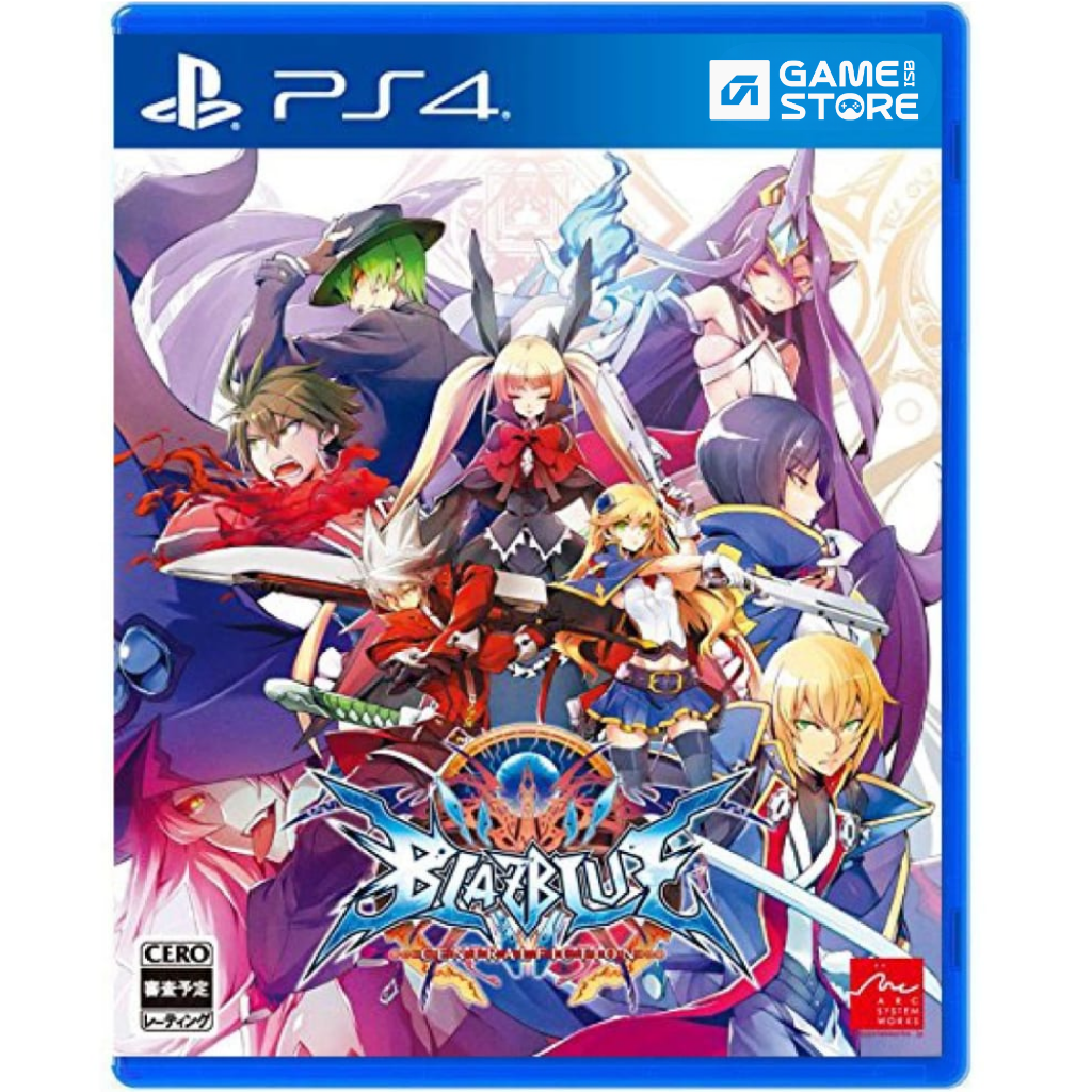 BlazBlue Centralfiction Limited Box Japanese PS4 used game case cover art