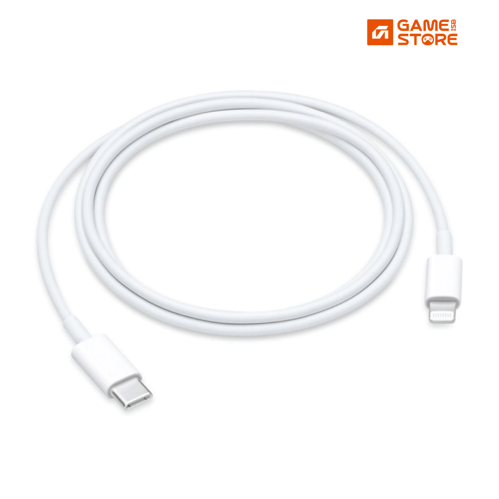 Apple USB-C to Lightning Cable 1M front view white packaging