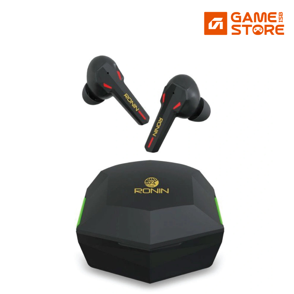Ronin-R-860-Wireless-Gaming-Earbuds-Neon-Lights