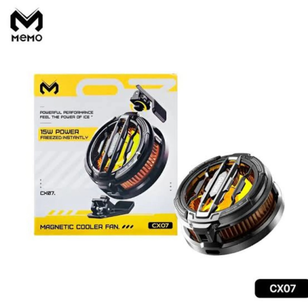 Memo CX07 magnetic mobile cooling fan phone cooler