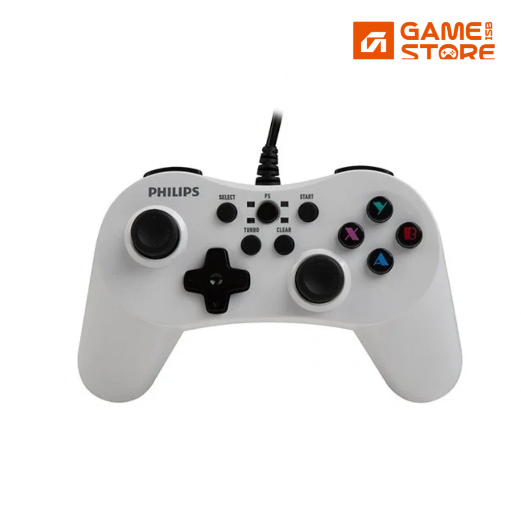 Philips SPL9505 white USB gamepad for PC and PS3 controller Pakistan
