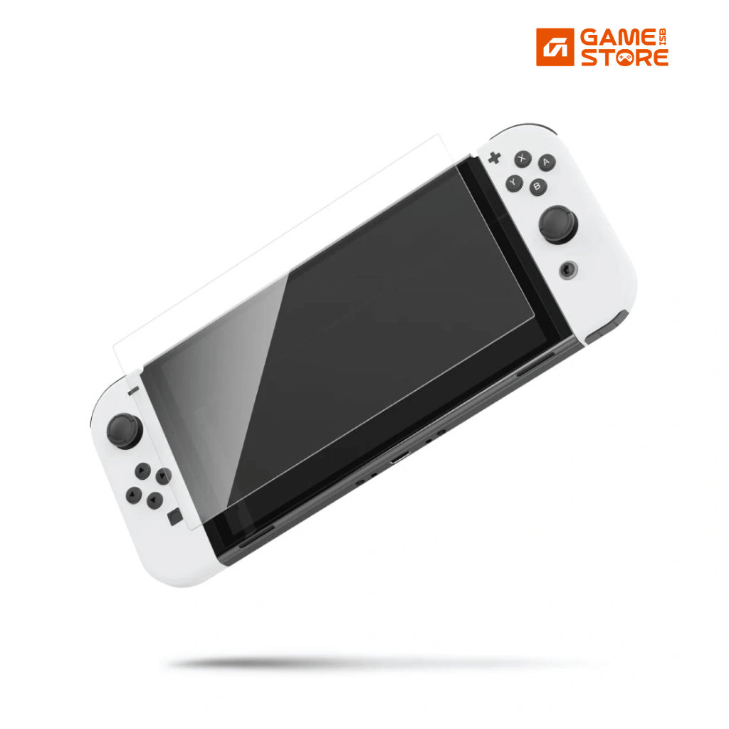 Nintendo Switch OLED Screen Protector tempered glass front view