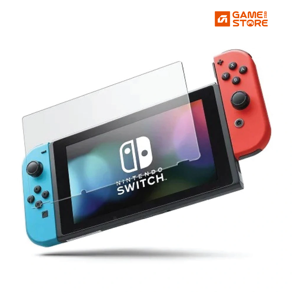 Nintendo Switch V2 Screen Protector tempered glass front view
