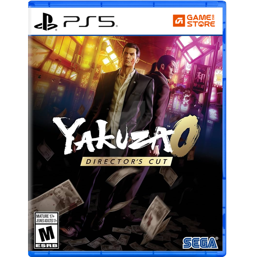 Yakuza 0 Director's Cut PS5 game cover in Pakistan