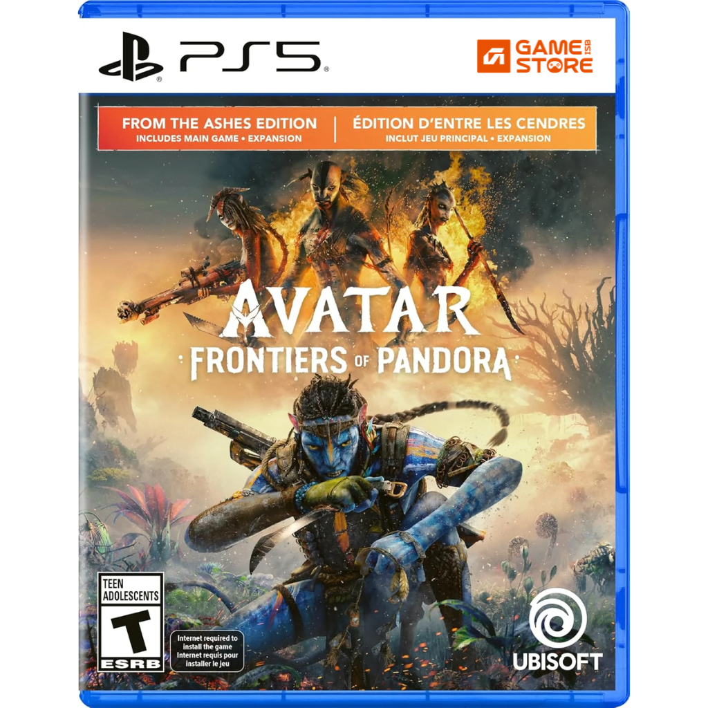 Avatar Frontiers of Pandora From the Ashes Edition PS5 game cover