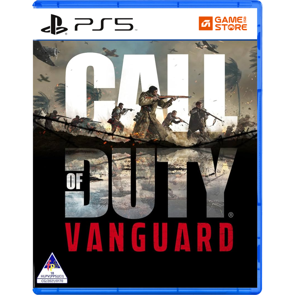 Call of Duty Vanguard PS5 used game disc case cover