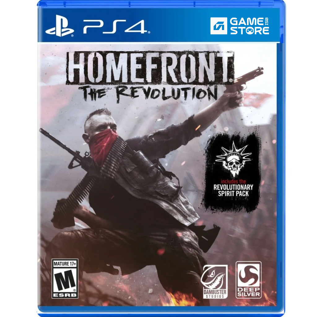 Homefront The Revolution PS4 game cover front