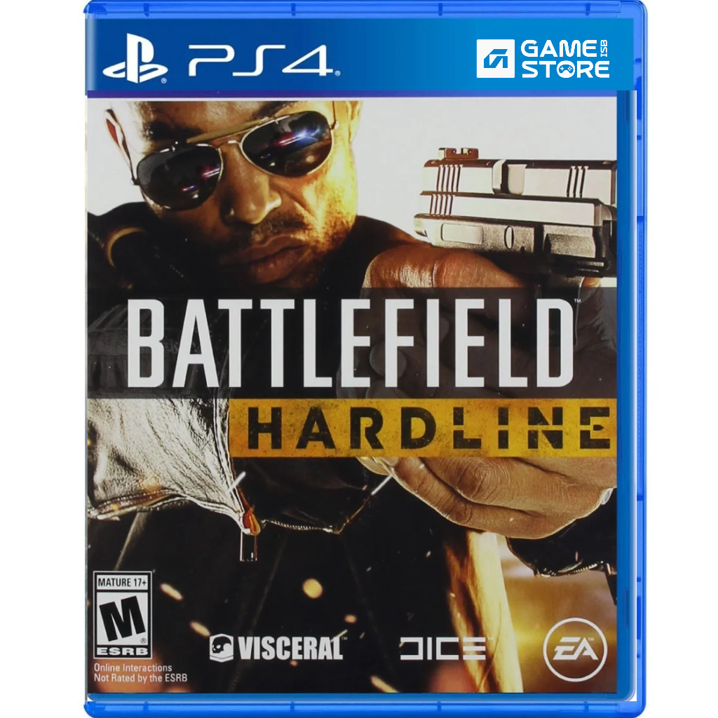 Battlefield Hardline PS4 game cover front