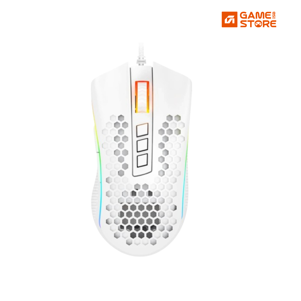 Redragon M988W STORM ELITE RGB Gaming Mouse (White)