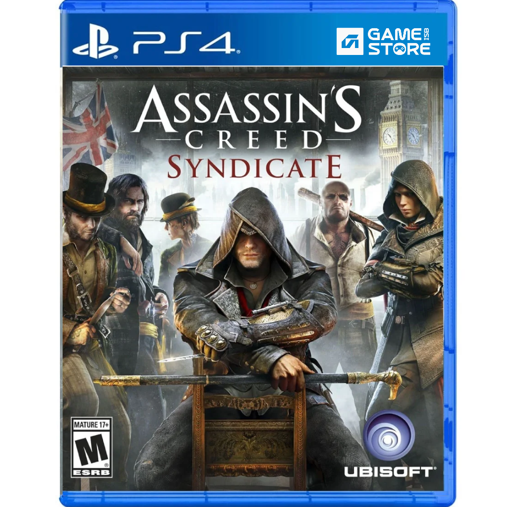 AC Syndicate PlayStation 4 disc case standard edition