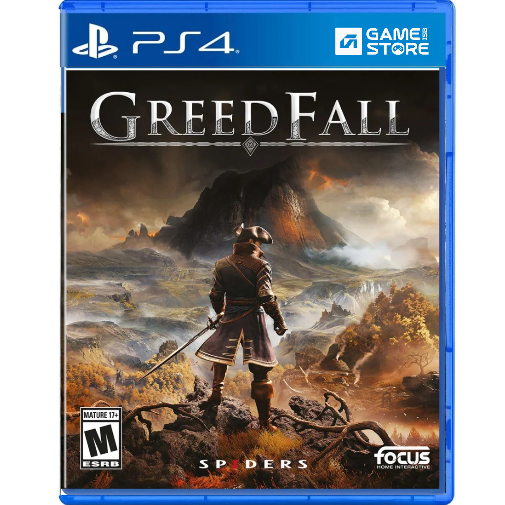 GreedFall PS4 game cover front