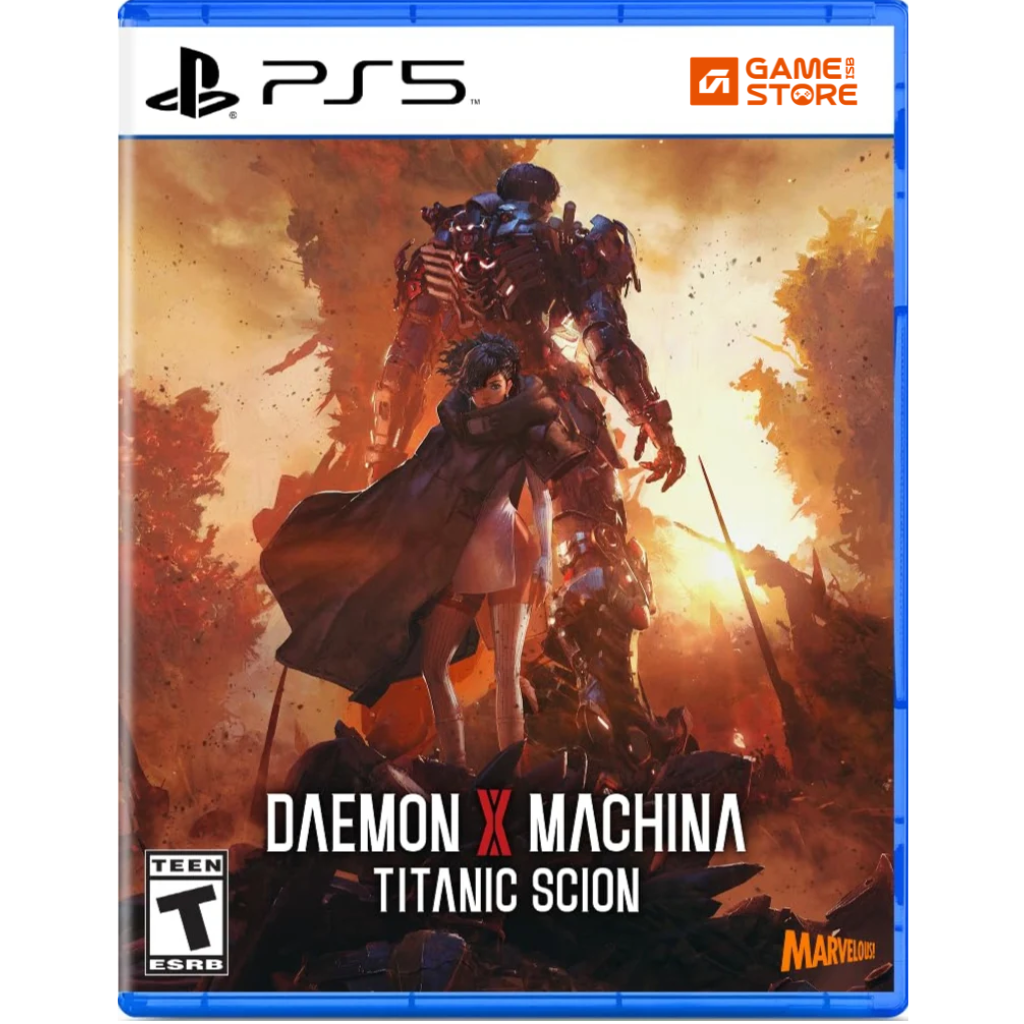 Daemon X Machina Titanic Scion PS5 game cover, Daemon X Machina PS5 game price in Pakistan