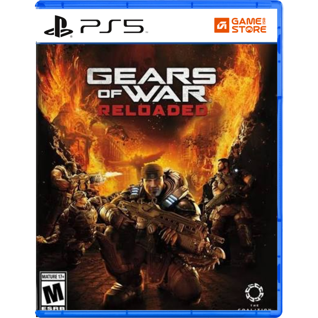 Gears of War Reloaded PS5 game cover in Pakistan