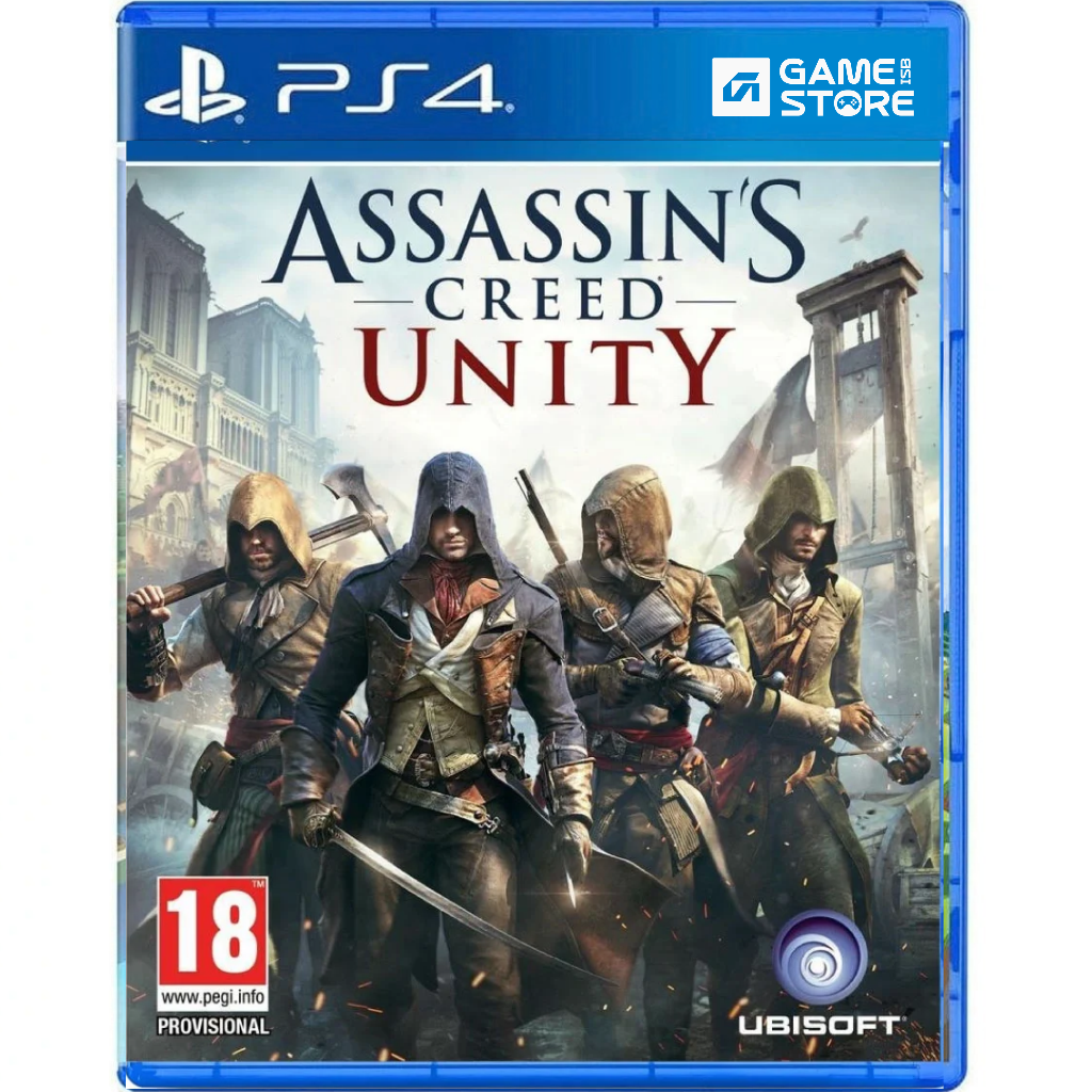 Assassin's Creed Unity PS4 used game cover front