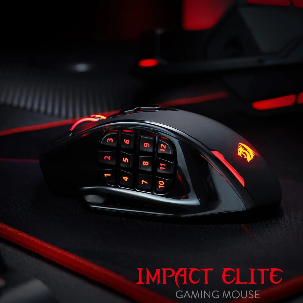 Redragon M913 Impact Elite Wireless Gaming Mouse (Black)