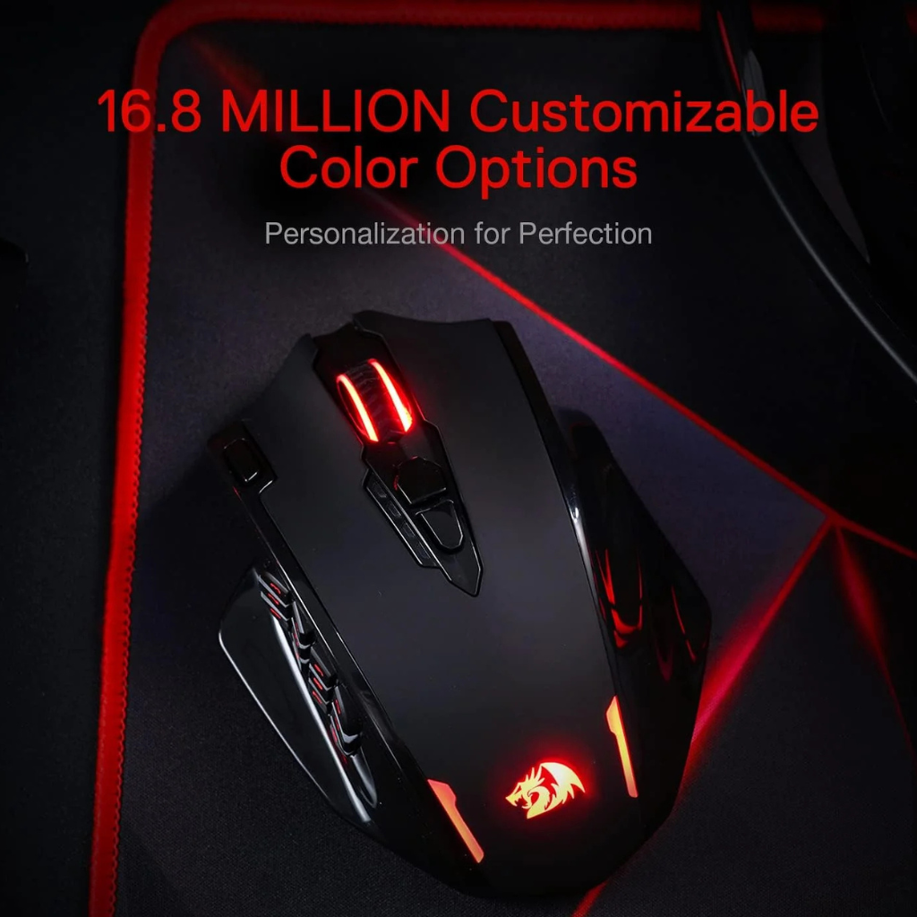 Redragon M913 Impact Elite Wireless Gaming Mouse (Black)
