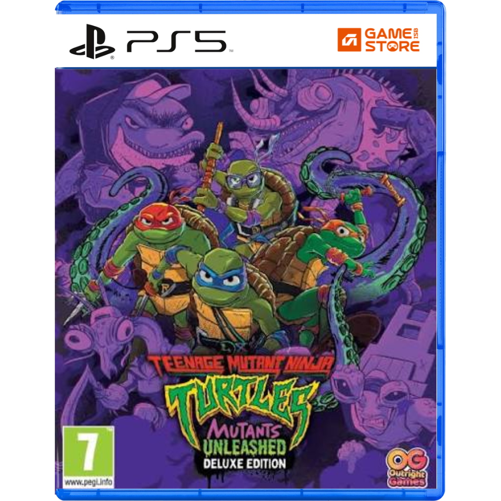 Teenage Mutant Ninja Turtles Mutants Unleashed PS5 game cover art
