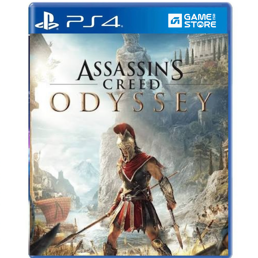Assassin's Creed Odyssey PS4 used game cover front