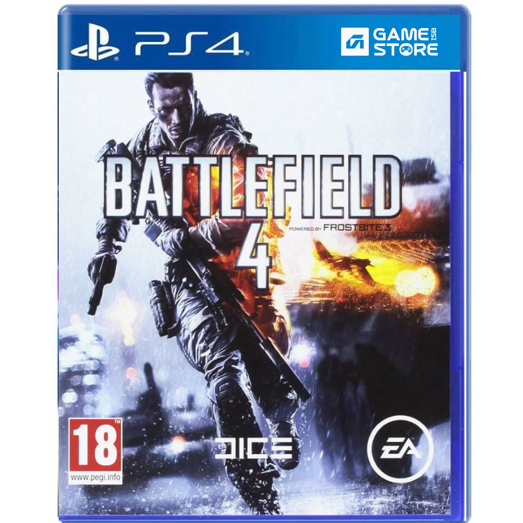 Battlefield 4 PS4 used game cover front