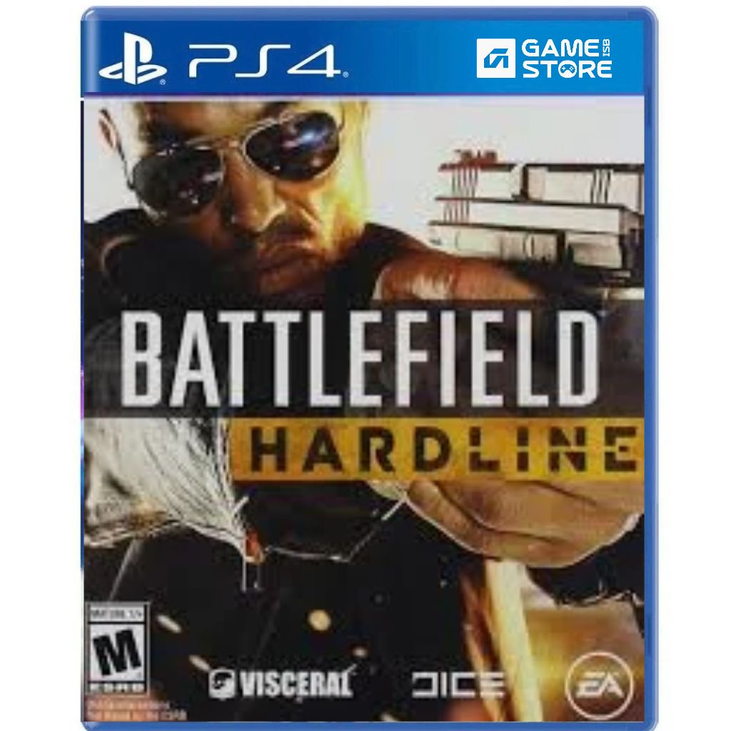 Battlefield Hardline PS4 used game cover front