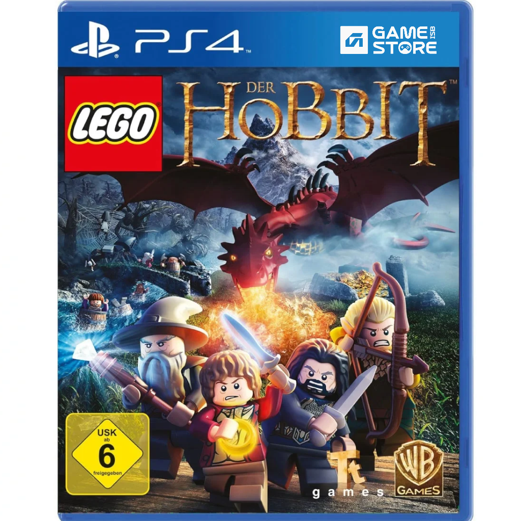 LEGO The Hobbit PS4 used game cover front Bilbo