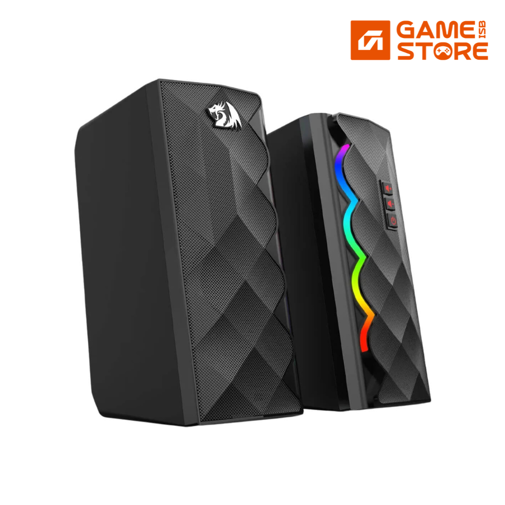 Redragon GS522 CIPHER RGB USB Speakers (Black)