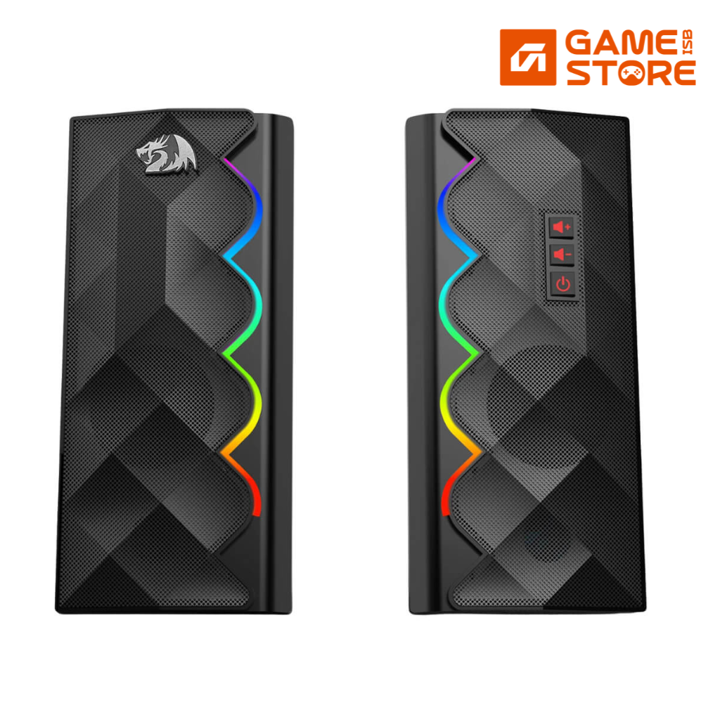 Redragon GS522 CIPHER RGB USB Speakers (Black)
