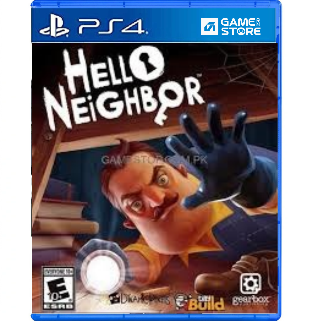 Hello Neighbor PS4 used game cover front